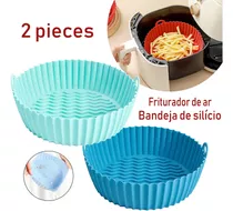 20 Cm Para Airfryer Liner Plate, Silica Gel Basket