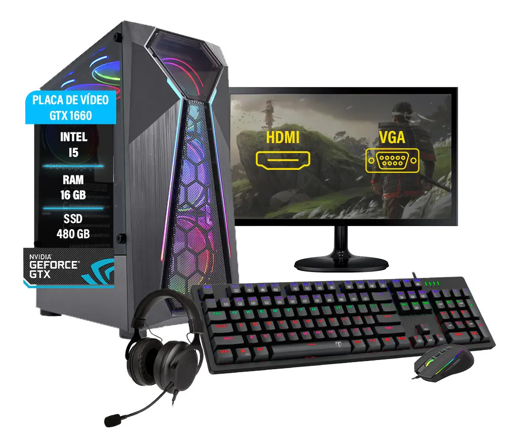 Pc Gamer Gtx 1660 Super | Mercado Livre