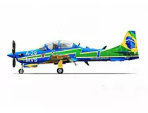 Planta Pdf Projeto Super Tucano A29 Em Isopor P3 +f.grátis+b