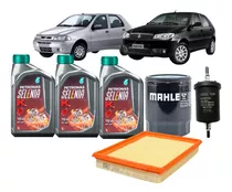 Kit Revisao Oleo Motor 15w40 Palio 2002 A 2015 Fire Flex