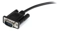 Cable Startech Extension 2m Serial Db9 Rs232 Mxt1002mbk Color Negro