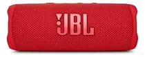 Parlante Jbl Flip 6 Portátil Con Bluetooth Rojo Color Red
