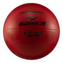 Balón Gaser De Vóleibol Modelo Point No. 5 Color Rojo