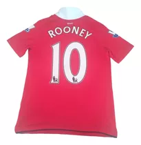 Camisa Manchester United Home 2010/2011 #10 Rooney