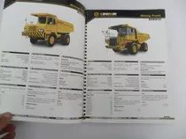 Folleto Camion Sinoway No Manual Antiguo Grua Bulldozer Pala