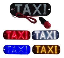 Avisos De Taxi Led 12 Voltios