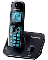 Teléfono Panasonic Kx-tg4111 Inalámbrico - Color Negro