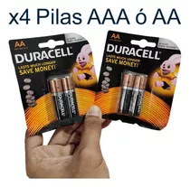 Pilas Baterías Duracell Alcalinas Aaa Ó Aa (mayor Y Detal)