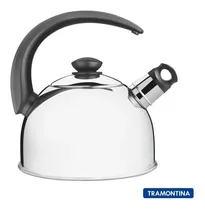 Chaleira Tramontina Com Apito Aço Inox 2,1 Litros 61483013