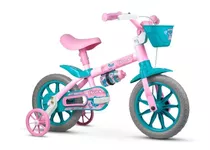 Bicicleta Bicicletinha Infantil Menina Aro 12 Charm Nathor