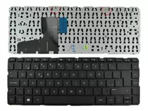 Teclado Hp Hp Pavilion 14-n Sin Marco Org Spa/la Negro