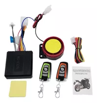 Alarma Antirrobo Para Motocicleta, Control Remoto, Arranque