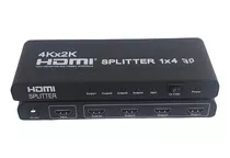 Hdmi Splitter 1x4 Switch 4k 2k Full Hd 1080 Pc Dvd Tv Ps3