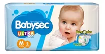 Pañales Babysec Medio 8 Unidades Pack 6 Unidades  