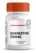 Quercetina 500mg - 120 Cápsulas (60 Doses) Sabor Natural