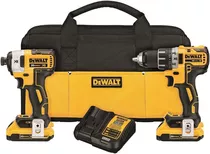 Dewalt Kit Taladro Atornillador 20v Max* Xr S/carb Dck283d2