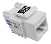 10 Conectores Sohoplus Rj45 Femea Keystone Cat.5e T568a/b