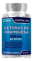 Suplemento En Cápsula Lipodrene  Essentials Cetonas De Frambuesas 1200 Mg | Lipodrene | Essential | 60 Caps Aminoácidos