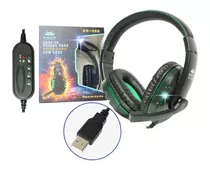 Fone Ouvido Gamer Pc Playstation Headset Ps4 Ps3 Jogo E Chat