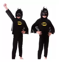 Disfraz De Batman Talles  Para 2 A 6 Años.