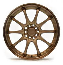 Rines 17 4/100 4/114.3 Tiida Sentra Honda Civic Tipo Rays Color Bronce