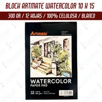 Block Artmate 300gramos 10x15cm 12hojas Microcentro