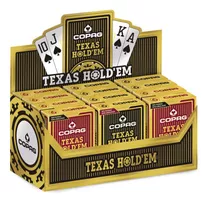 Baralho De Poker Texas Holdem De Plástico | Caixa De Dúzia