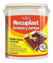 Recuplast Grietas Y Juntas X 5kg Sinteplast Blanco