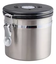 Tarro Contenedor Frasco Hermético Café Té Acero Inox 1l