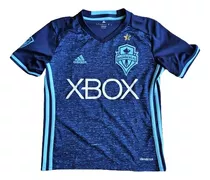 Camiseta Niño Seattle Sounders Mls Talle 9-10 Con Detalle