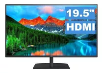 Monitor 19.5  Led Hd Widescreen Hdmi Hq 19.5hq-led Vesa Cor Preto 100v/240v