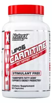 Lipo6 Carnitine Quemador De Grasa Nutrex Apoya Dieta 60 Capsulas