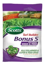 Fertilizante Scotts Turf Builder Bonus S 7.82kg Anti Trebol 