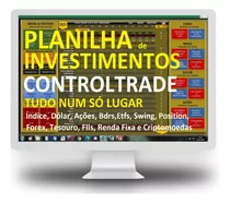 Planilha Trader Módulo Completo - Gestão Risco & Performance