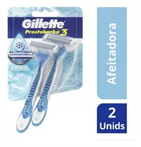 Gillette Máquinas De Afeitar Prestobarba3 Cool X 2uds