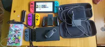 Nintendo Switch Con Accesorios Y Cuenta Con Juegos