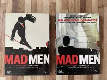Box  Dvds Mad Men Temporada 1 E 2 _ Ótimo Estado!