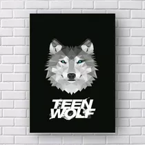 Placa Decorativa Teen Wolf - Série De Tv