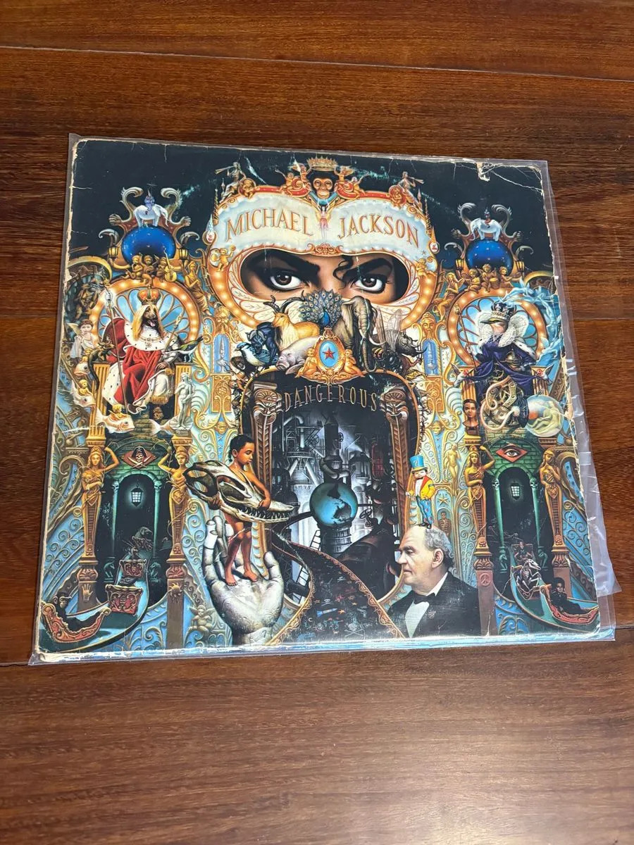 Lp = Michael Jackson Dangerous | Mercado Livre