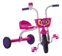 Bicicletinha 3 Rodas Menina Roxa E Rosa Linda 1 2 3 4 Anos