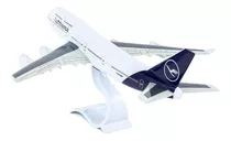 Maquete - Boeing 747 - Lufthansa Bianch