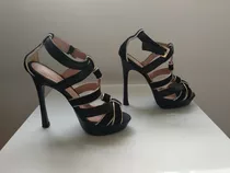 Zapatos Finos Negros De Fiesta Talle 35 Sibyl Vane