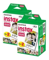 Película Fotográfica Instantánea Twin Pack 40 Cámaras Instax