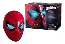 Marvel Legends Series - Casco Electrónico De Iron Spider