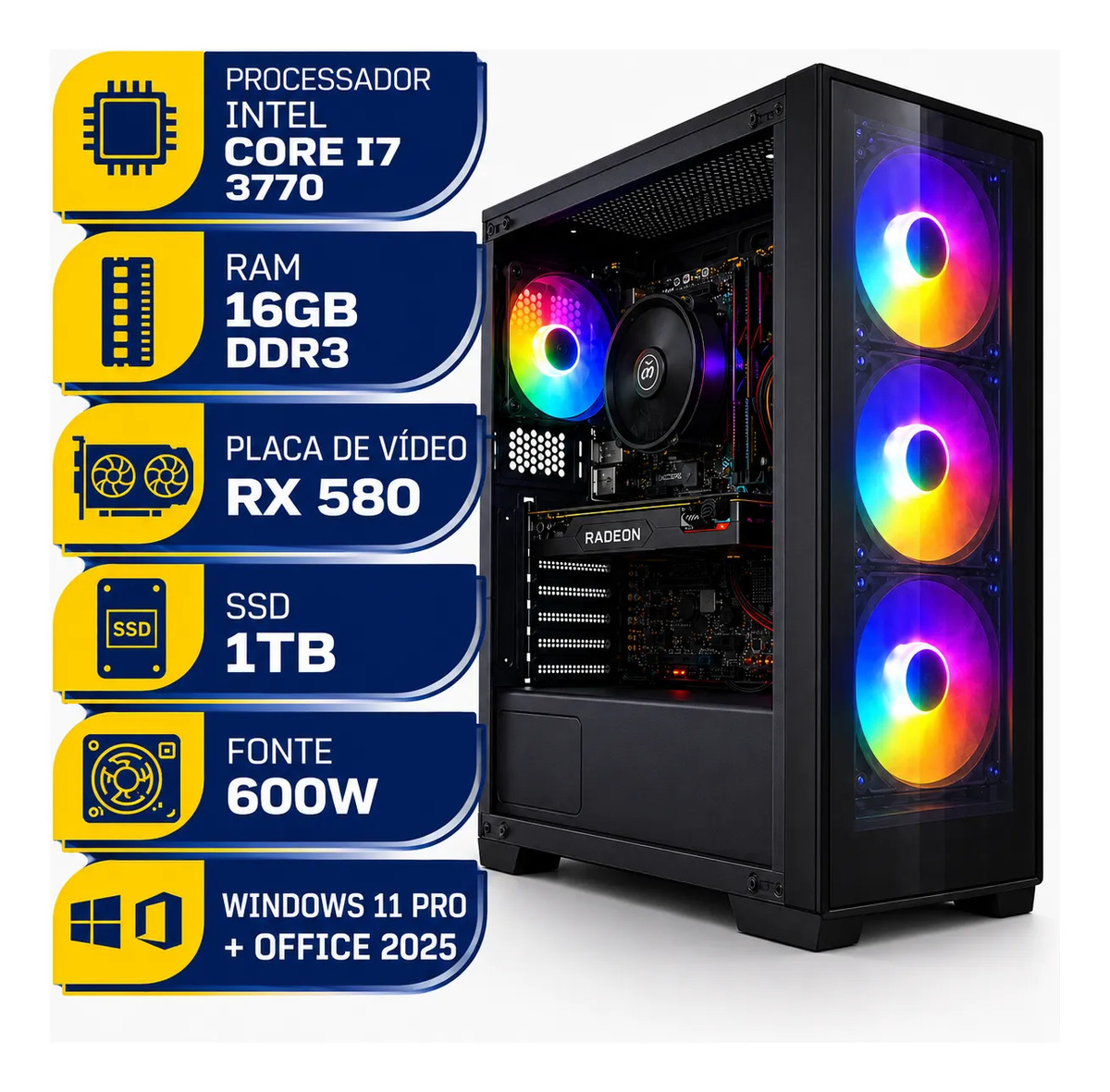 Pc Gamer I7 3770 | Mercado Livre