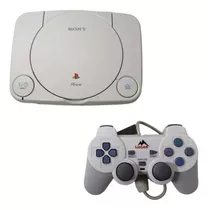 Playstation 1 + 1 Controle + Memory Card + Jogo.