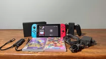 Console Nintendo Switch + Jogos + Acessórios