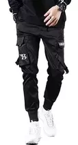 Pantalon Hombre Cargo Casual Bclub Jogger Streetwear