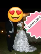 Vestido De Novia Con Encaje Bordado