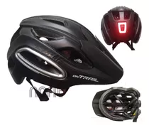 Casco De Ciclismo Certificado On Trail Blizzard Luz Recarga